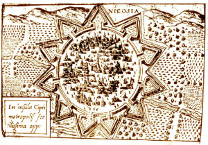 Old Nicosia Map